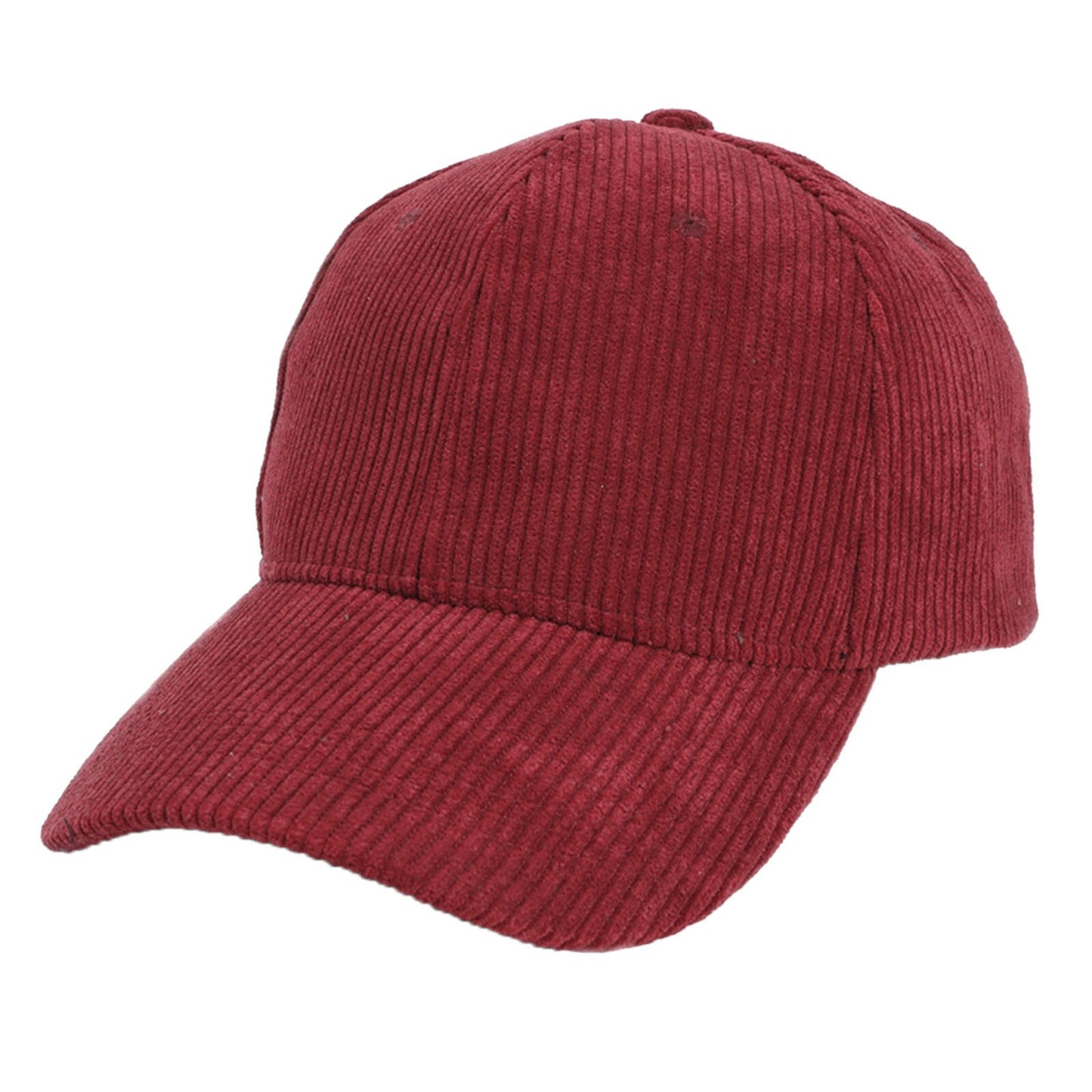 Summer Solid Corduroy Baseball Caps