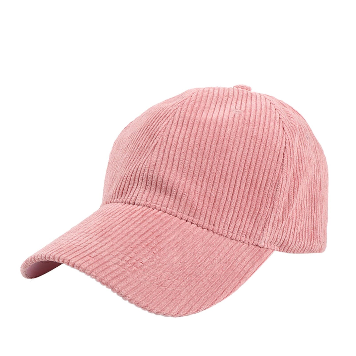 Summer Solid Corduroy Baseball Caps